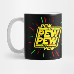 Pew Pew Pew lasers Mug